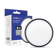 Світлодіодний Світильник GLOBAL HPL, Коло, 8W