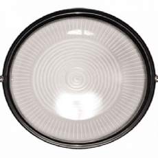 Светильник LEMANSO круг метал. 60W без решетки черный
